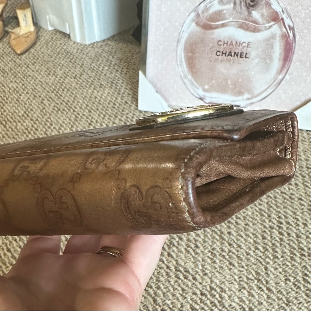 Gucci Ssima Heart Logo Long Wallet - Picture 5 of 12